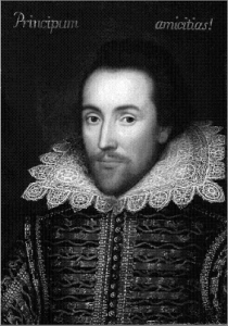 O této malbě ze sbírky Cobbe se někteří učenci domnívají, že to je nejhodnověrnější Shakespearův portrét.